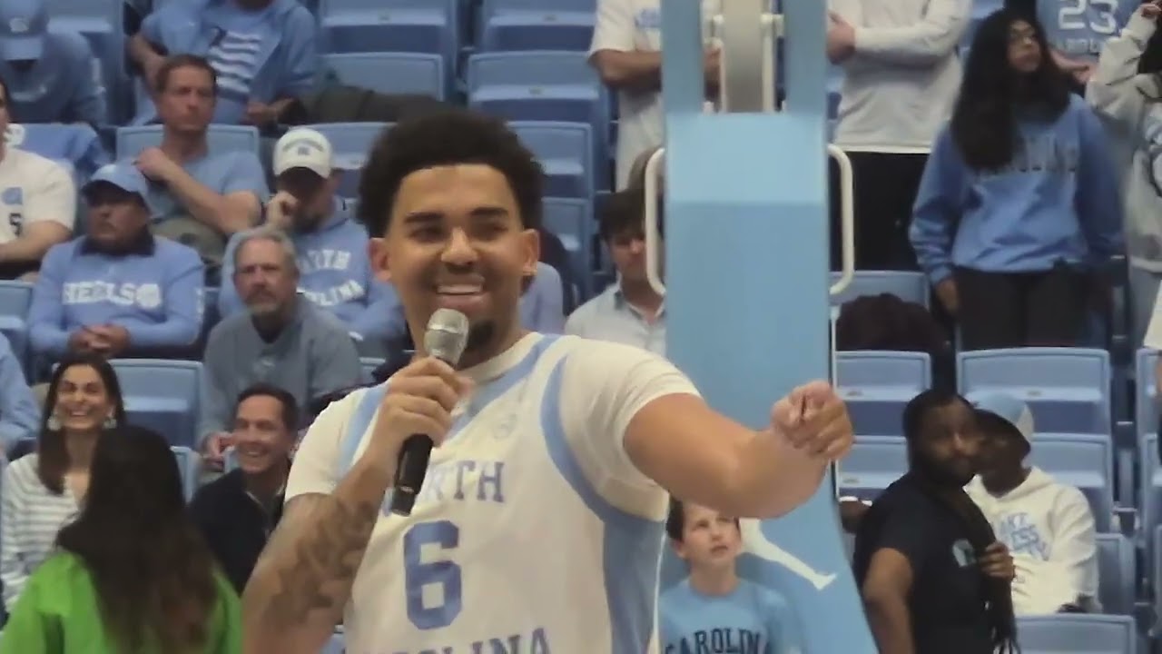 Речи Сета Тримбла и Элайджи Дэвиса после игры в честь выпускников #UNC