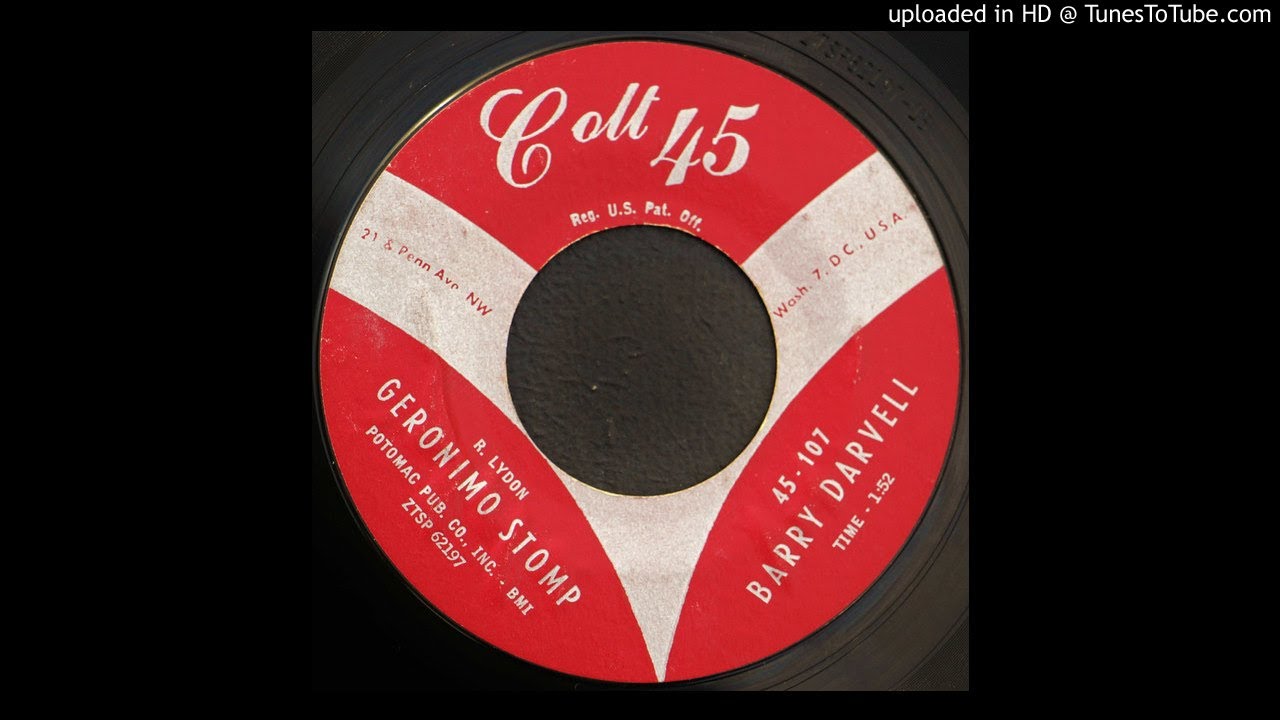 Barry Darvell - Geronimo Stomp - 1959 Rockabilly - YouTube