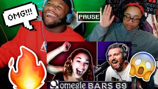 FIRST TIME REACTING TO HARRY MACK! Omegle Bars 69! HARRY MACK FORGOT A WORD!!!