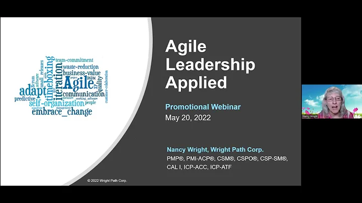 Agile Leadership Applied