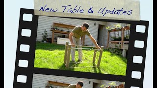 New Table & Updates: Dave's Bonsai E136