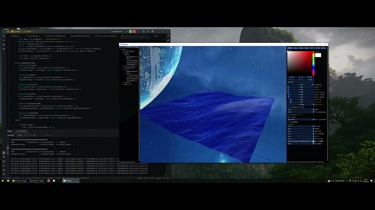 Enhanced Realtime Ocean Water Rendering - YouTube