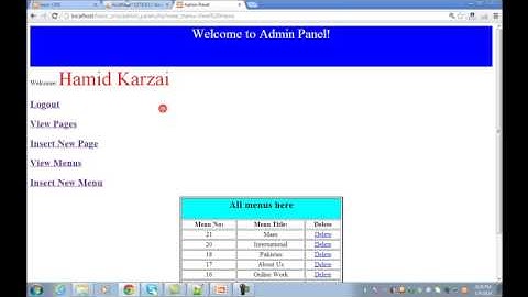 Complete CMS Website in PHP MySQL   Urdu Hindi Tutorials Part 16 of 16   YouTube