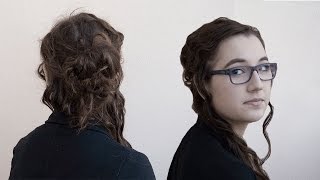 hermione yule ball hairstyle easy heatless curls tutorial