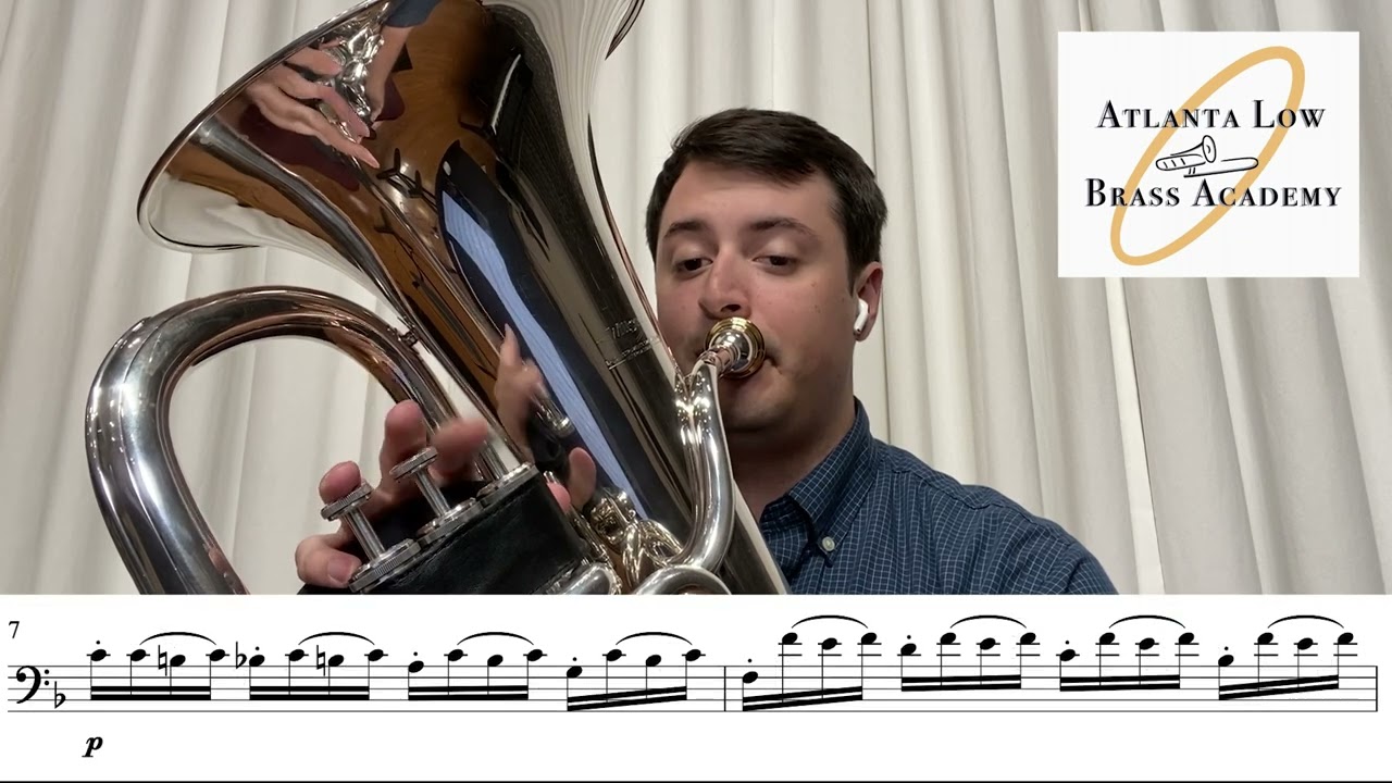 2025-2026 GMEA All-State SB Technical Etude: Euphonium