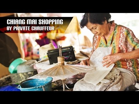 Shopping in Chiang Mai เชียงใหม่ - Cool Asia Travel Private Chauffeured Tour