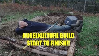 In this video I show how to make a Raised bed hugelkultur garden using dead logs and yard waste. Thanks for watching, and if you 