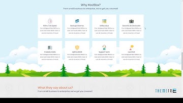 HOSTbox - WHMCS and HTML Responsive Professional Clean and Creative H