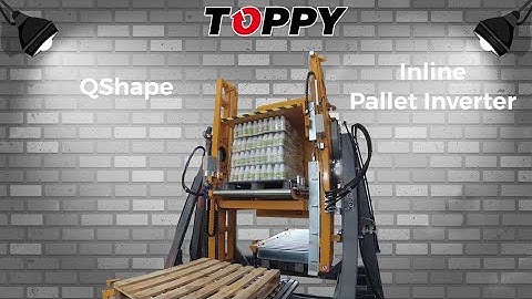 Inline pallet changer - TOPPY QSHAPE (milk)