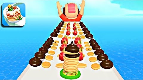 ✅pancake runner RRR33F! max level gameplay ios,andriod walkthrough game