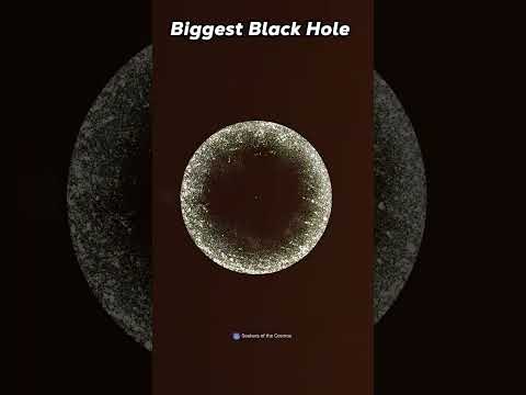 The New Biggest Black Hole vs The Solar System