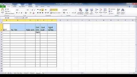 wrap text trong excel - chữ tự động xuống dòng