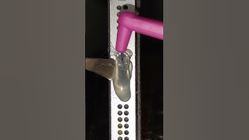 Cleaning iPhone charging Port with hot glue ❌ #satisfying