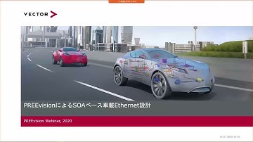 PREEvisionによるSOAベース車載Ethernet設計（デモあり）
