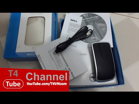 T4vn.com - Unbox Dell WM713 Wireless Touch Mouse
