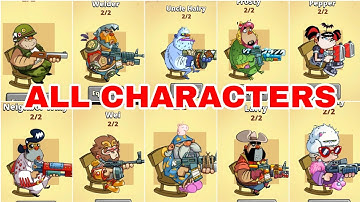 ALL CHARACTERS VS FINAL BOSS SWAMP ATTACK 2 (2023)