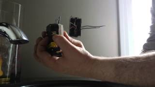 how to install a gfci - (gfi) outlet