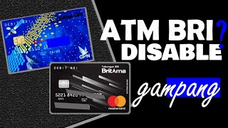 Atm Bri Disable Cara Mengatasinya Gampang 2020 Youtube