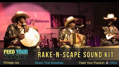 How To Make Bahamian Rake N Scrape Music with my kontakt library