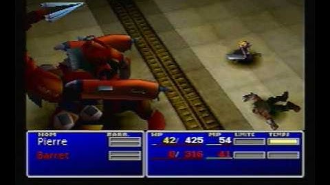 Final Fantasy 7 - LLSCNMIENRA challenge - Guard Scorpion (+ escape)