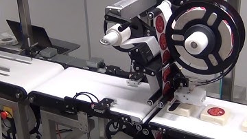 Labeler w/Centering Device EPI-9210 - Center & Label Top / Bottom of Product