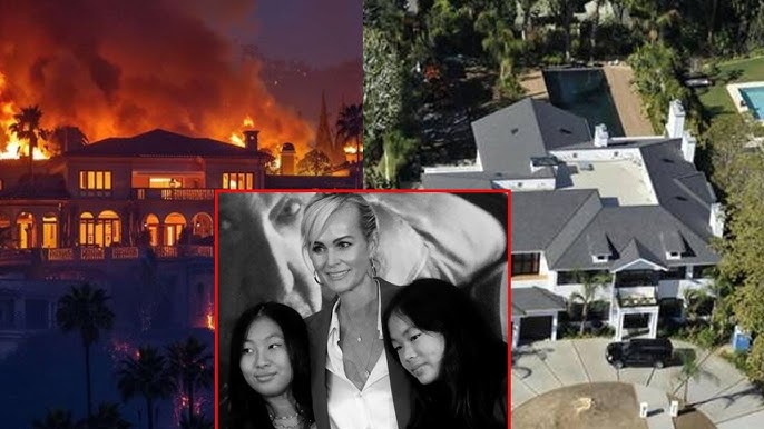 Laeticia Hallyday Dévastée : Sa maison de Los Angeles réduite en cendres,  tout est perdu ! - YouTube