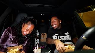 Deshae & Brooklyn Frost Late Night In N Out MUKBANG 😂!
