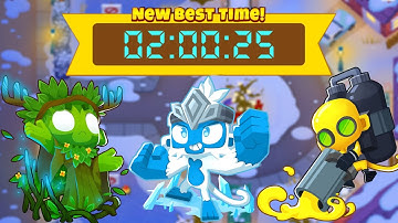 BTD6 Race Tutorial || "Rabbit Go Hoppity" in 02:00.25 (with Written Guide)