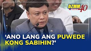 Marcoleta Barred From Manifesting On Ramil Madriagas Credibility Dzmm Teleradyo 14 April 2026