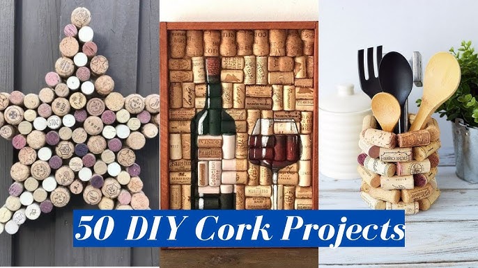 DIY Wine Cork Crafts Ideas. Crafts from wine corks 