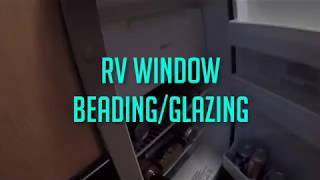 class b RV window rubber- glass glazing bead