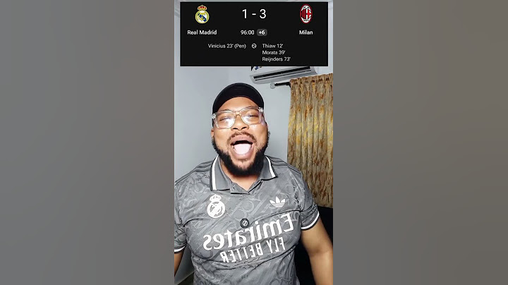 REAL MADRID 1-3 MILAN #halamadrid #mbappe #ucl #ancelotti #acmilan #fypage #premierleague #shorts