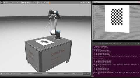 Drone Camera-IMU Sensor Calibration with UR10e