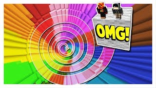 WORLD'S TINIEST MINECRAFT PLAYERS vs DROPPER!