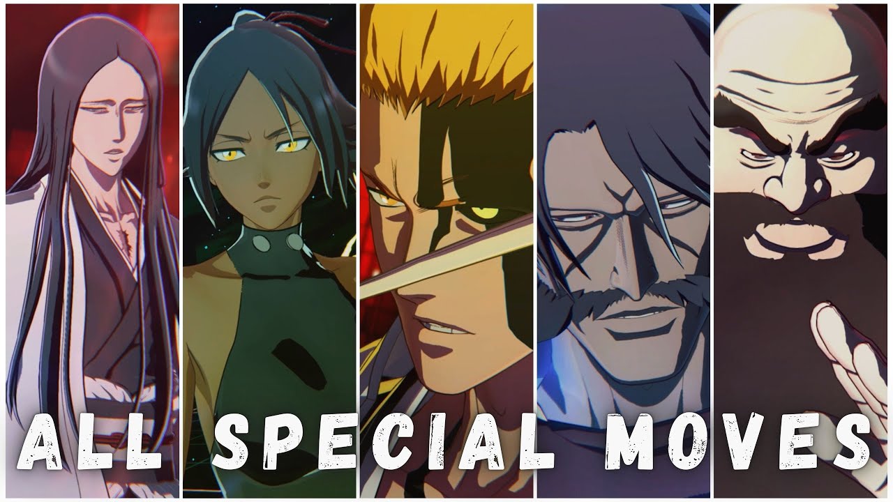 Все специальные приемы TYBW из BLEACH: Возрождение душ