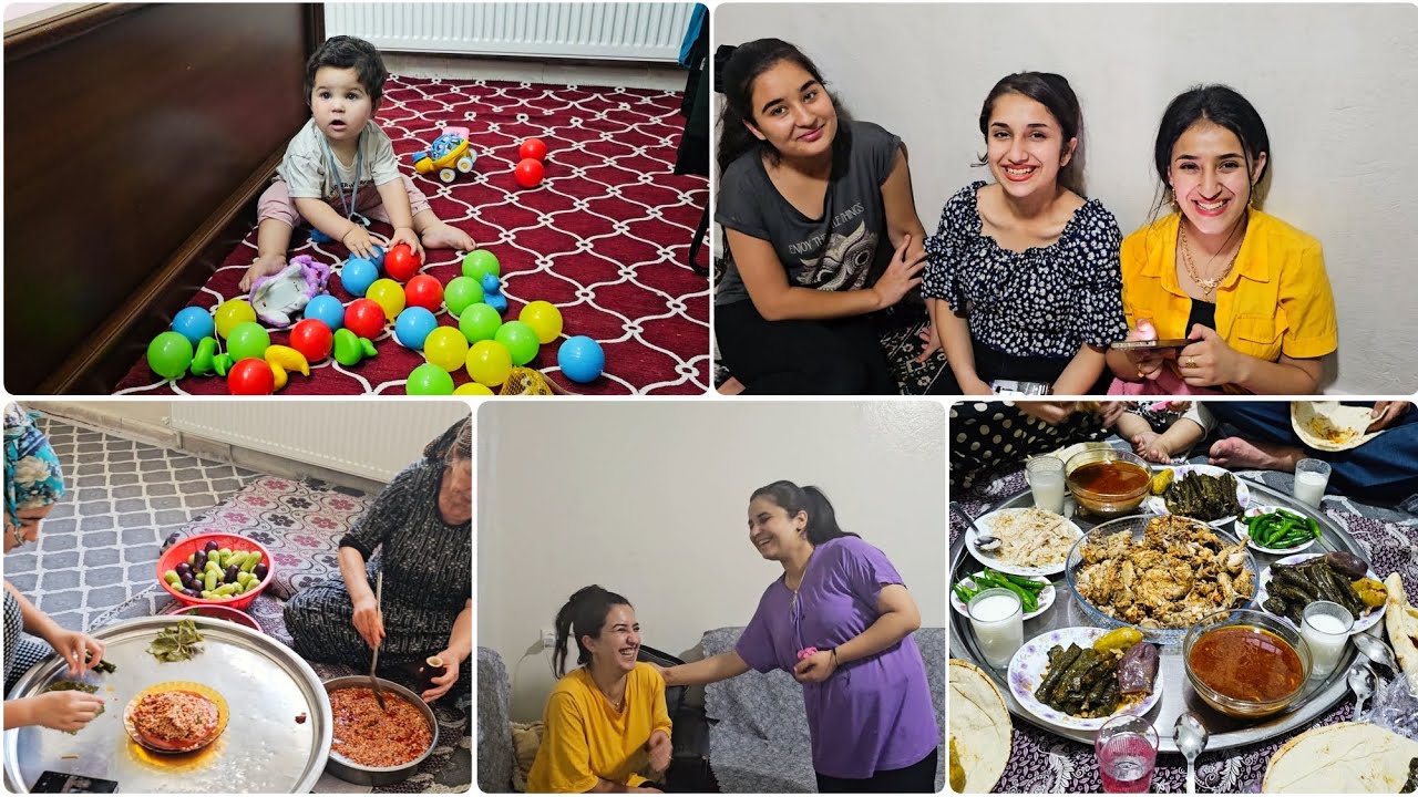 روتين بالبيت شوفوا كيف قضينا يومنا❤️🥰