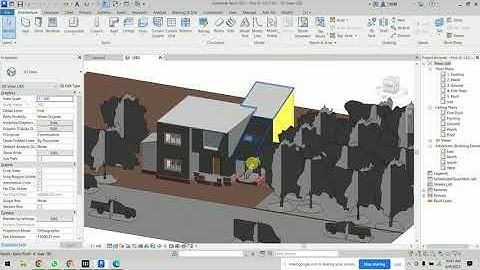 How to create Door, Window, Wall Opening and basic floor in Revit Architecture 2023 | Day - 05