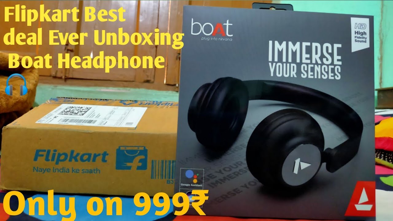 Boat Rockerz 450 Headphone Unboxing And Review 🔥 Flipkart Big Billion