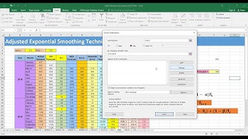 03_03_P5 Adjusted Exponential Smoothing Using Excel