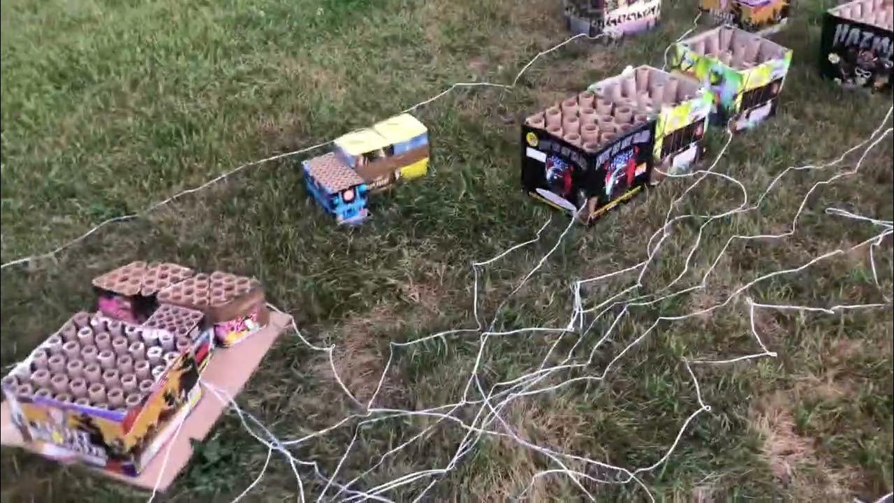 Fireworks display setup july 2nd 2022! YouTube