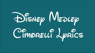 Disney Medley Cimorelli Lyrics