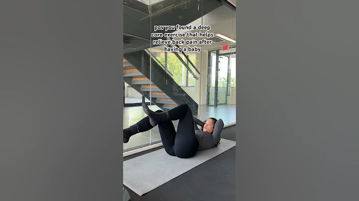 deep core exercises #postpartumcore