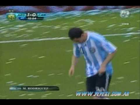 (2010) Argentina 5-0 Canada || 1 gol Maxi Rodrigue...