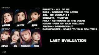 BABYMONSTER LAST EVALUATION PLAYLIST