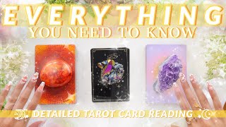 ⚠️EVERYTHING you NEED to know RN🍀💸🏡💕**detailed af**🔮✨pick a card ♣︎ tarot reading✨🔥