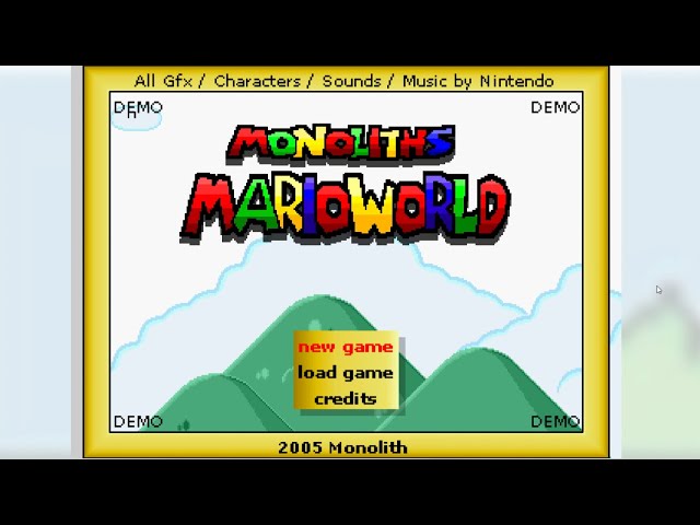 Monoliths Mario World