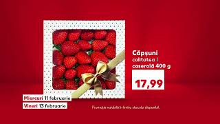 Ofertele Kaufland Din 11 - 13 Februarie Căpșuni, Unt Și Cașcaval