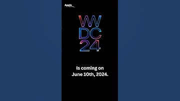 WWDC24 is coming! Are you excited for the new software updates? #apple #wwdc #developer #iOS #tech