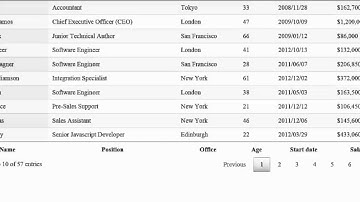 Asp.Net Repeater Kontrolü ile jQuery Datatables Kullanımı
