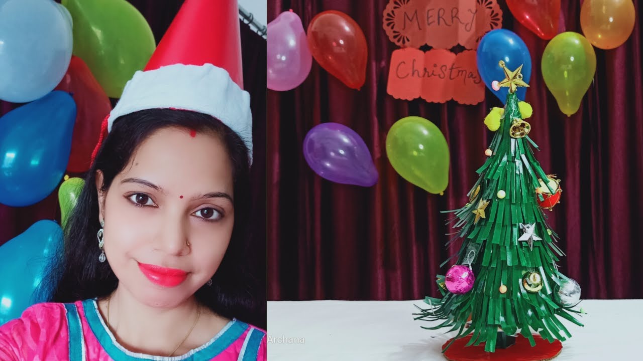 How to make Paper Christmas Tree DIY Christmas Tree Decorations